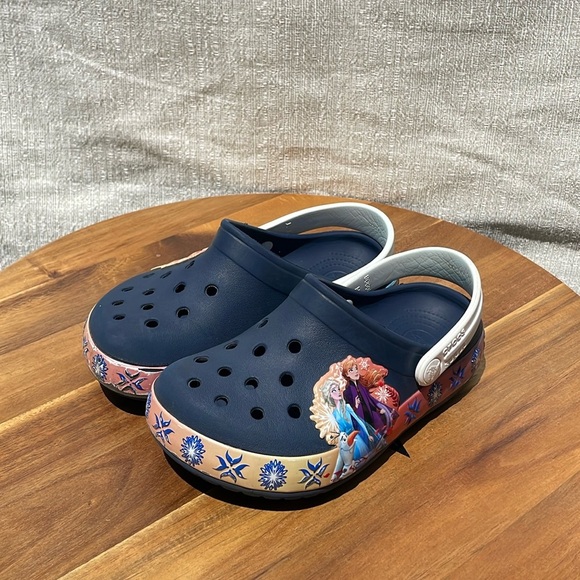 Crocs Frozen x Clog Kids 'Fun Lab Size J1 - Picture 1 of 14